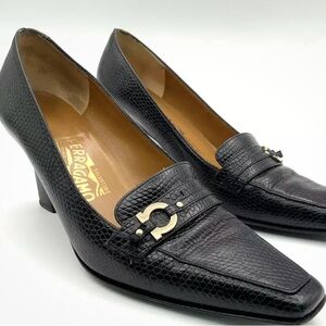 Salvatore Ferragamo Black Heels